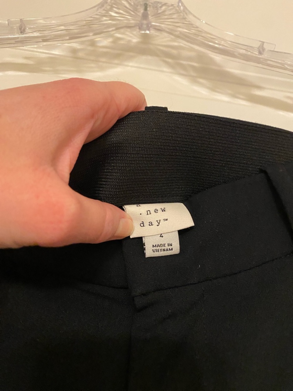 a new day Black Cropped Tapered Ankle Pants - Picture 4 of 7